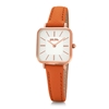 Timeless Bonds Small Square Case Leather Watch
