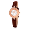 Chic and Sleek Small Case Leather Watch