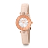 Chic and Sleek Small Case Leather Watch