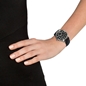 Style Bonding Big Case Leather Watch-